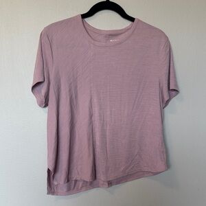 Athleta Pink Short Sleeve Tee